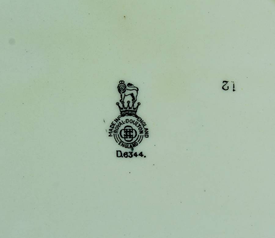 Royal Doulton - Charles Noke - the Burns series