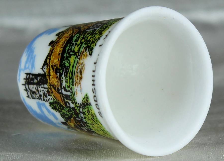 Bone China thimble - Godswill I.W