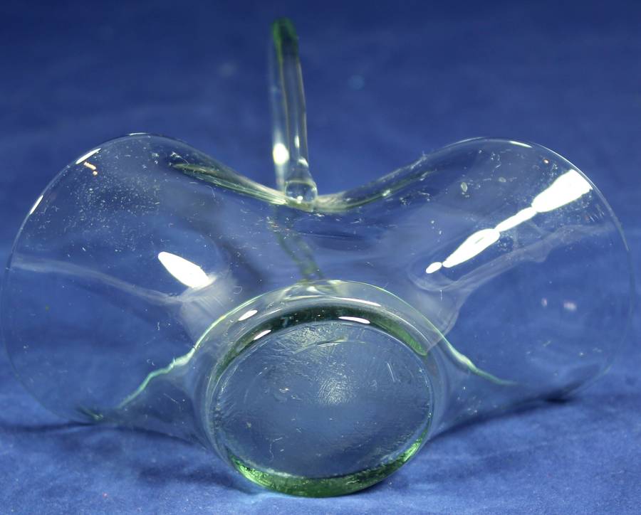 Small glass basket