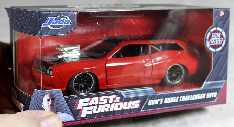 Fast & Furious - Jada - Dom's Dodge Challenger SRT8
