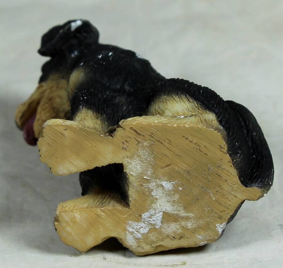 Molded rottweiler puppy