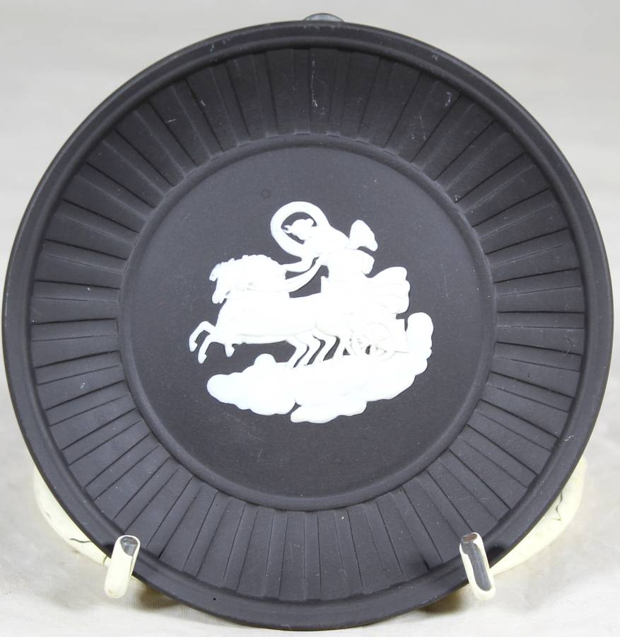 Black Wedgewood - Small display plate