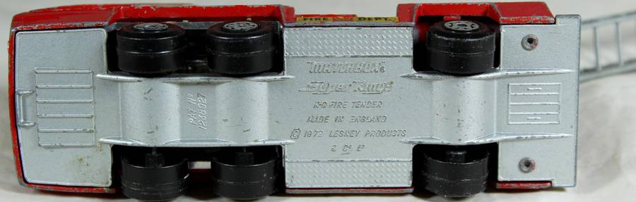 Matchbox Super kings - K9 - Fire Tender - 1972 Lesney