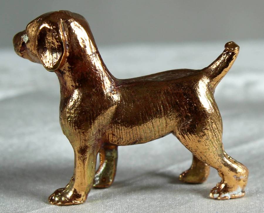 Miniature copper plated - Doggy