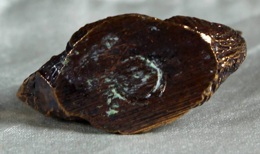 Miniature copper plated - Small swan