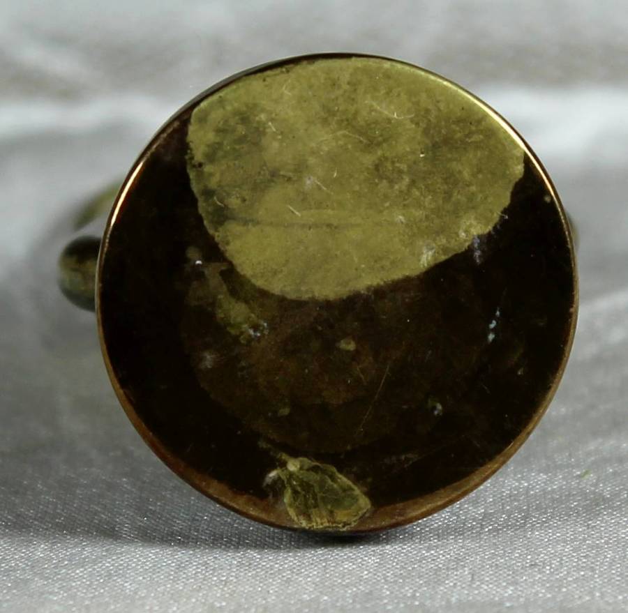 Miniature brass storm lamp