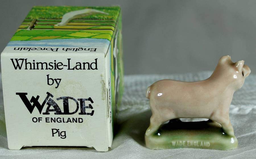 Wade Whimsie - Pig in original box