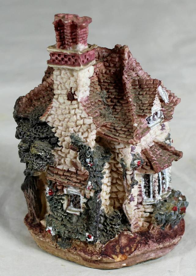 Stone house with watch