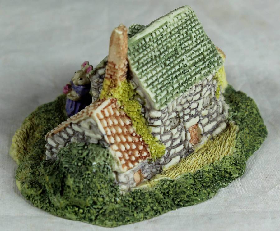 Small house with mother rabbit