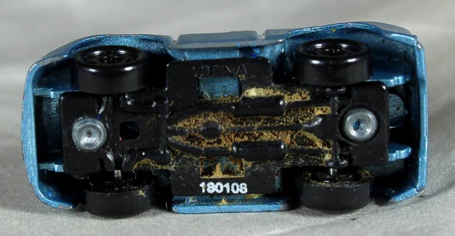 Micro metal body - blue Ferrari