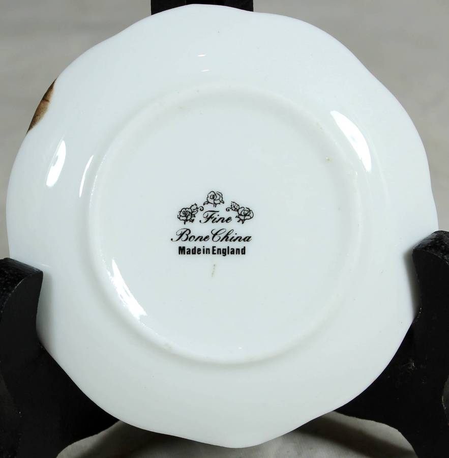 Small display plate - Fine bone China - Daschunds