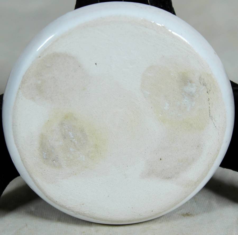 Miniature display plate - Fine bone China - Pink roses