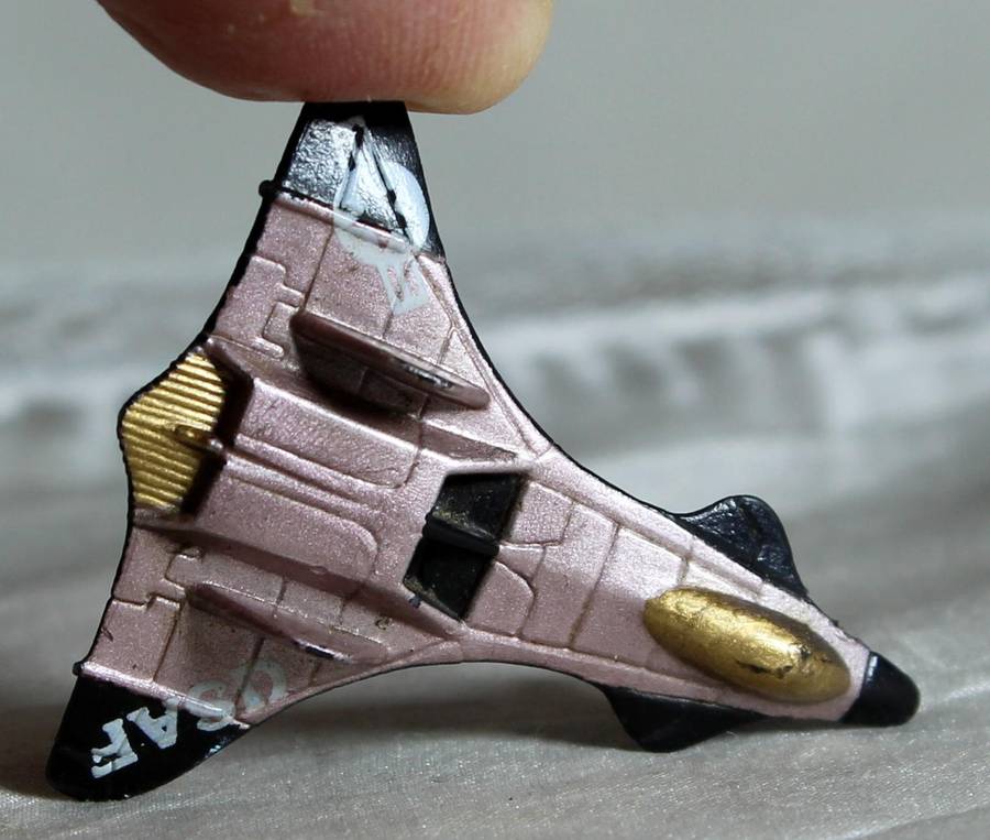 Micro USAF 266 fighter jet