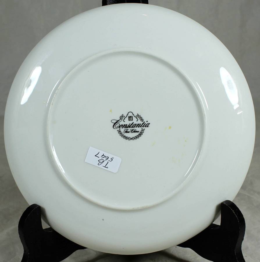 Constantia China display plate - Humming bird