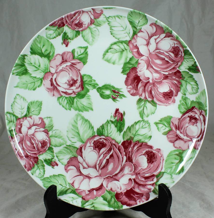 Elizabeth Turner - summer rose #62419 - display plate