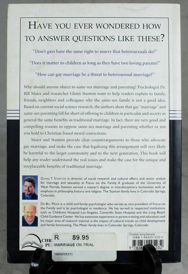 Marriage on trial - GT Stanton