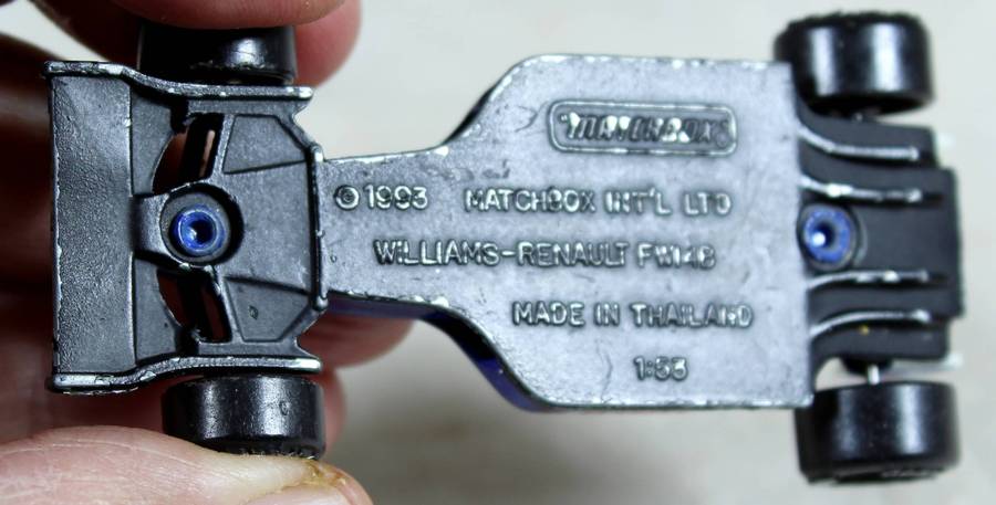 Matchbox - F1 Williams ELF Cannon - Mamsell Tribute