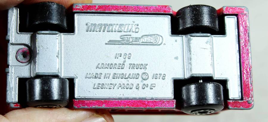 Matchbox - No69 Armored Truck