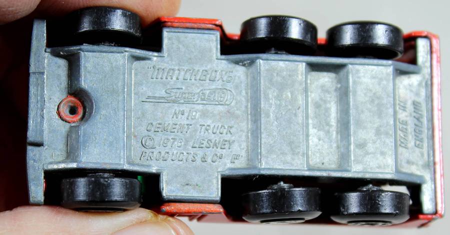 Matchbox - Lesney Superfast #19 Cement Truck