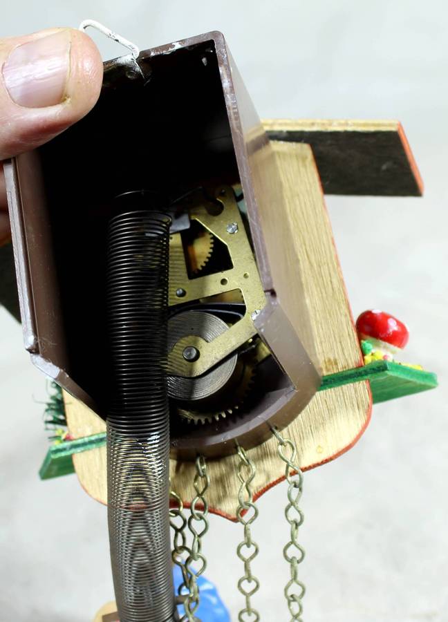 Ornamental cuckoo clock