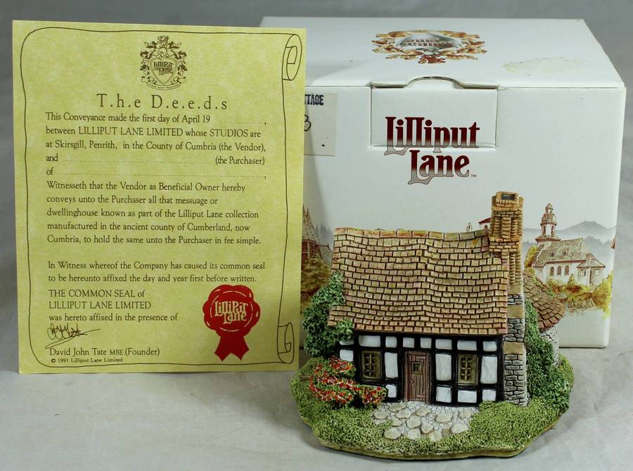 Lilliput Lane - Five Ways Cottage - With Deeds certificate - Boxed