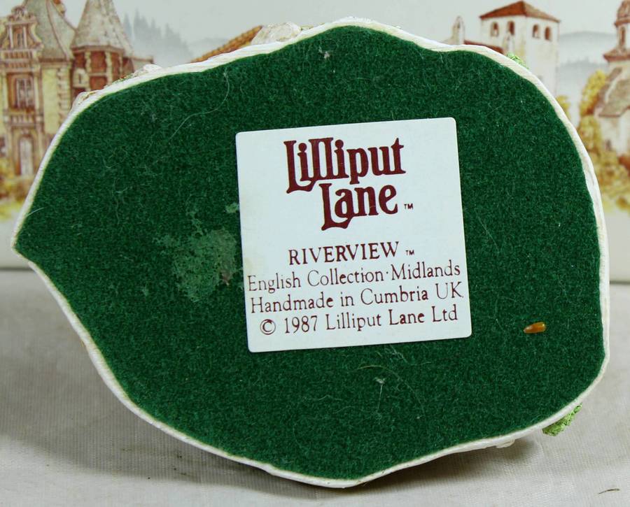 Lilliput Lane - Riverview - With Deeds certificate - Boxed