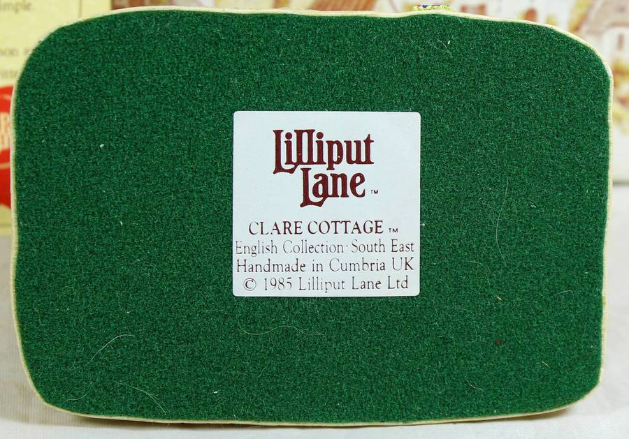 Lilliput Lane - Clare Cottage - With Deeds certificate - Boxed