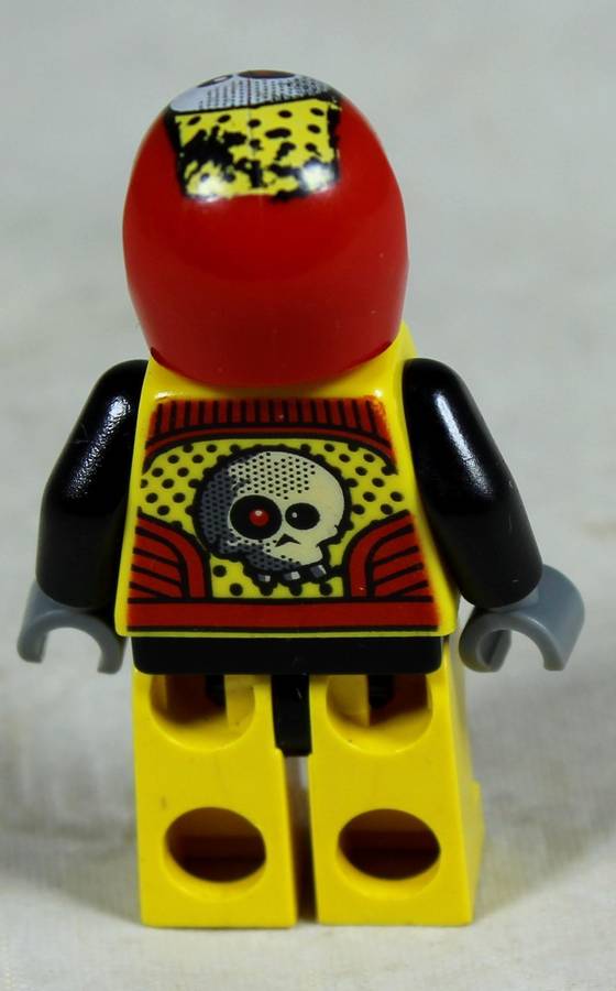 Miniature Lego figurine - motor Mike