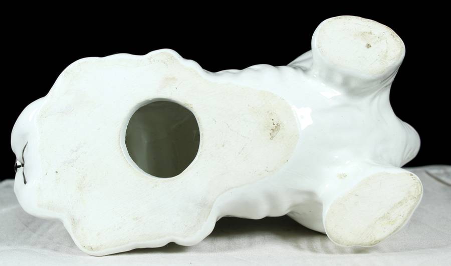 Playful Porcelain Scottish Terrier