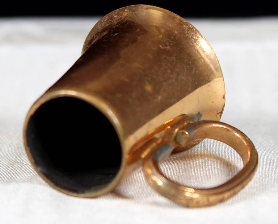 Miniature copper tankard