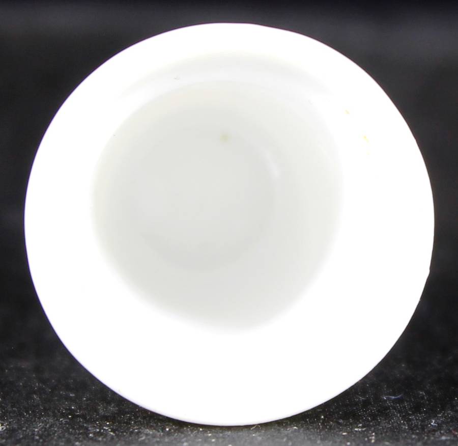 Porcelain Thimble - Orange Flowers