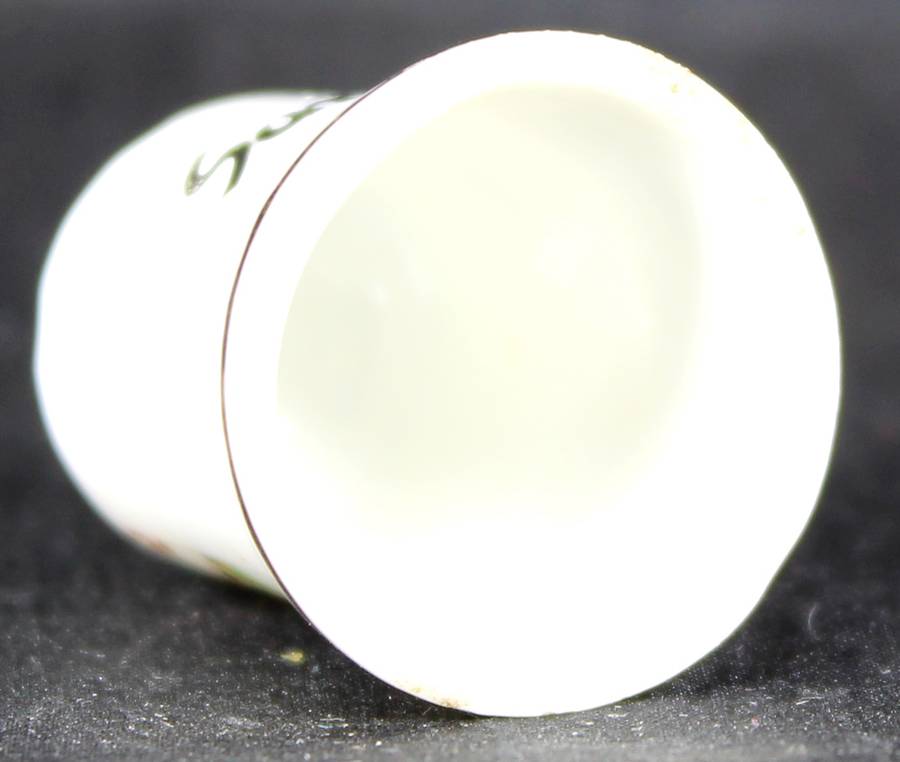 Porcelain Thimble - Sun City - Jack Of Diamonds