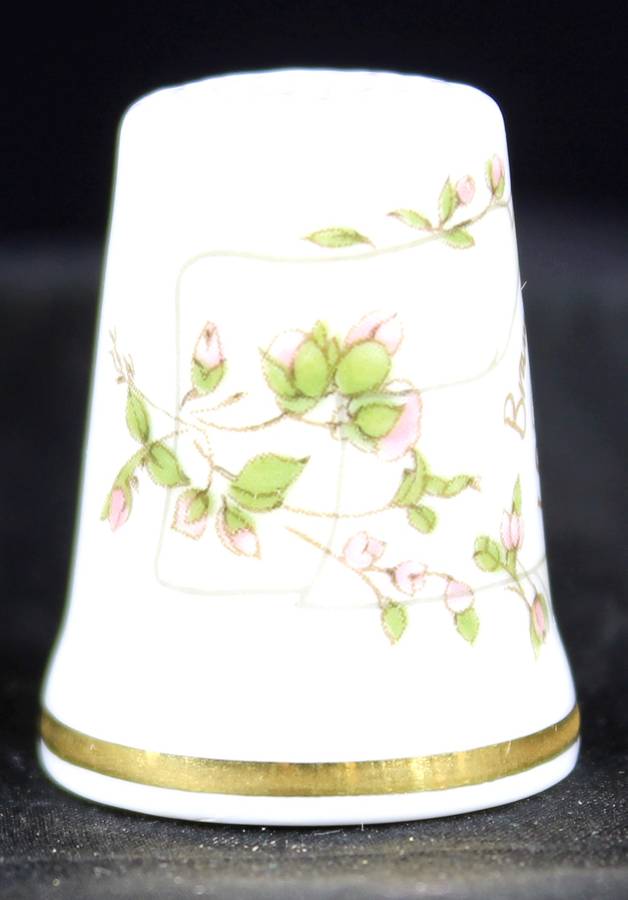 Porcelain Thimble - Royal Doulton - Spring