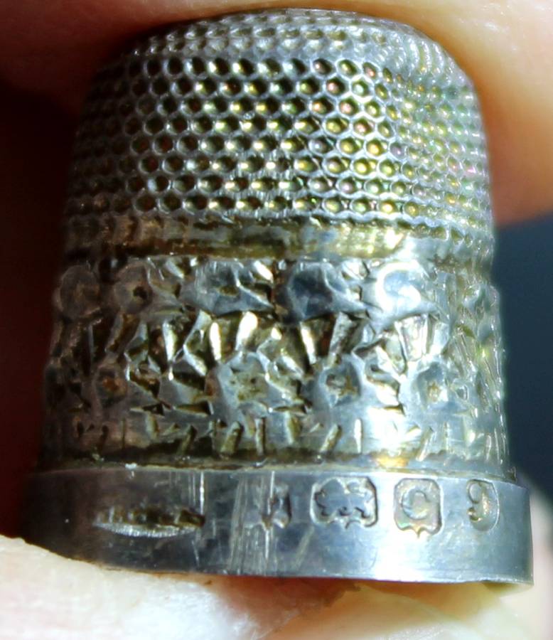 Silver Thimble - Hallmarked - English