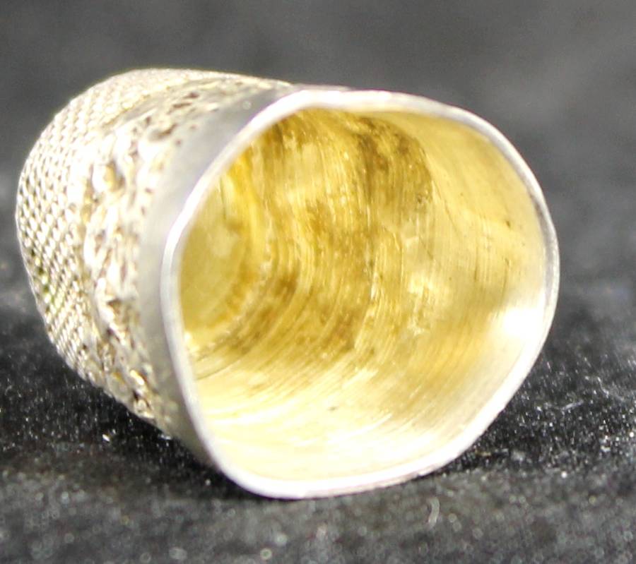 Silver Thimble - Hallmarked - English