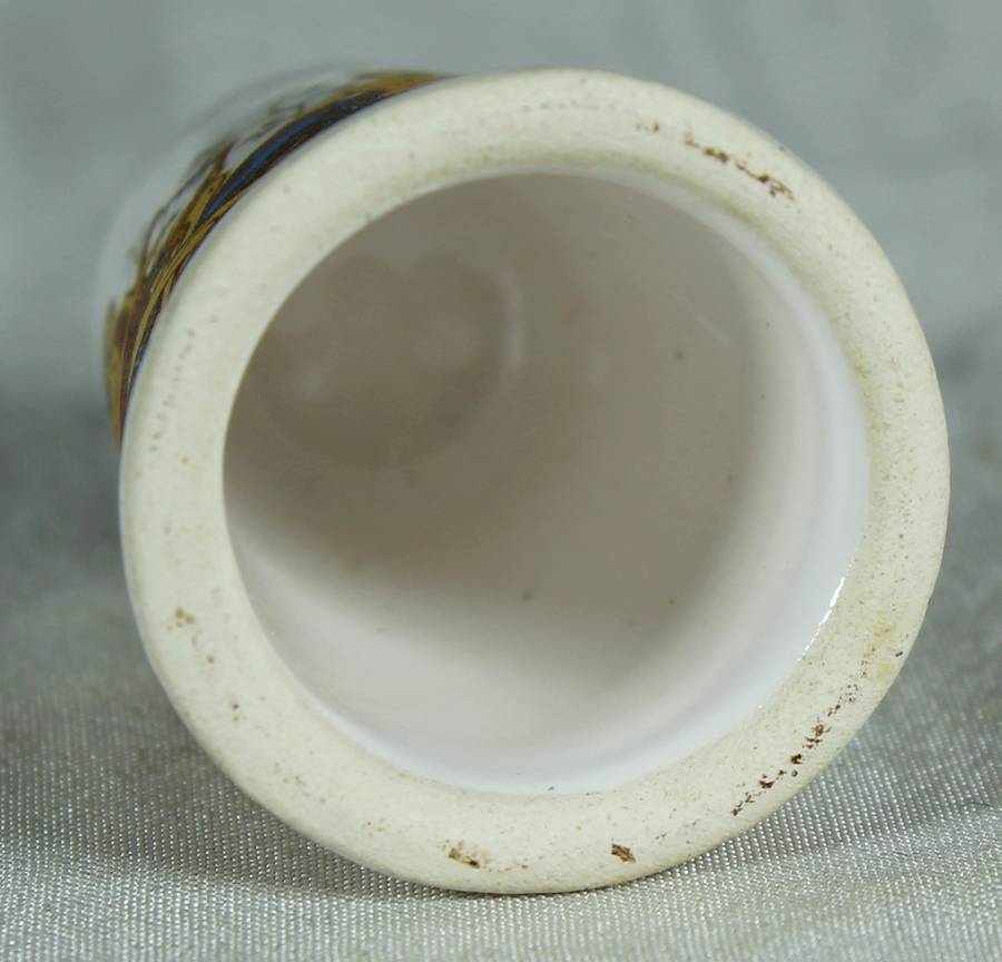 Bone China thimble - ancient serenade