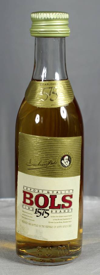 Mini liquor bottle - Bols export brandy