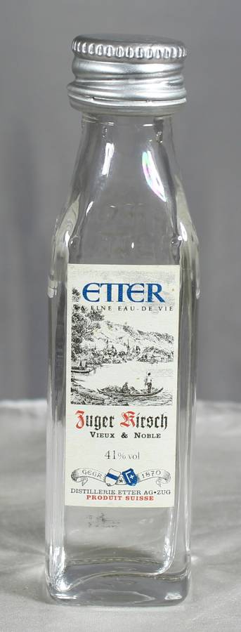 Mini liquor bottle - Etter Zuger Kirsch