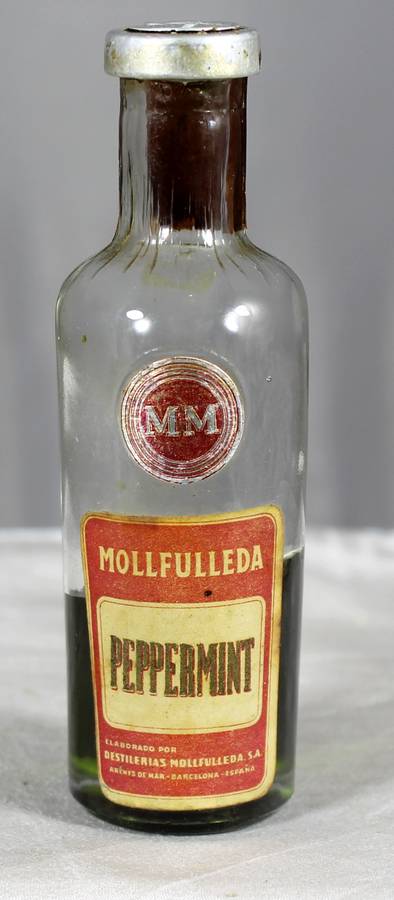 Mini liquor bottle - Mollfulleda - Peppermint