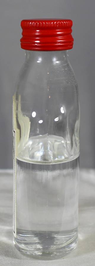 Mini liquor bottle - Todd's dry gin