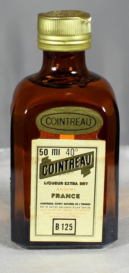 Mini liquor bottle - Cointreau liqueur