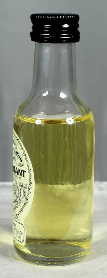 Mini liquor bottle - Glen Grant whisky