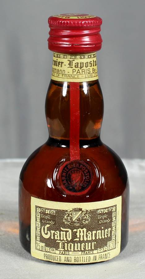 Mini liquor bottle - Grand Marnier - Liqueur