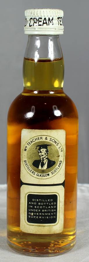 Mini Liquor Bottle - Teachers whisky