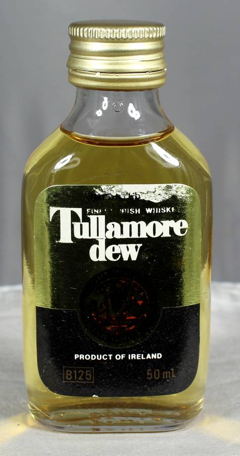 Mini Liquor Bottle - Tullamore Dew whiskey