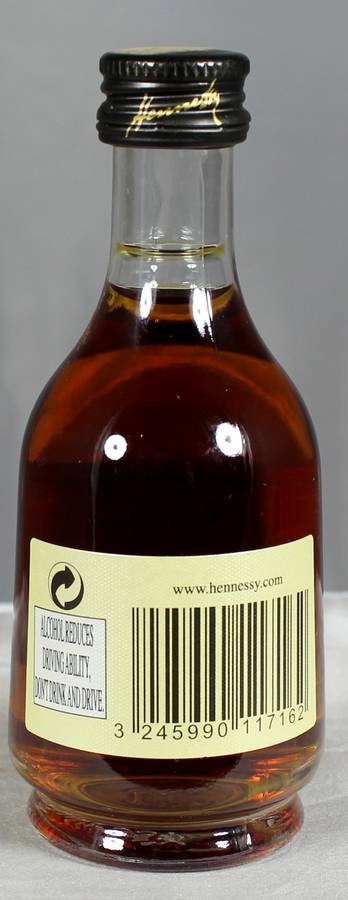 Mini Liquor Bottle - Hennessy Cognac