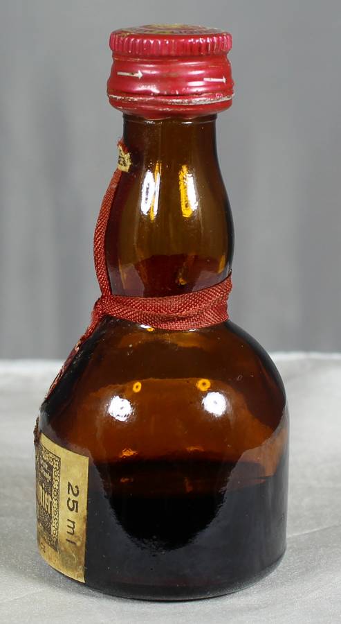 Mini liquor bottle - Marnier liqueur