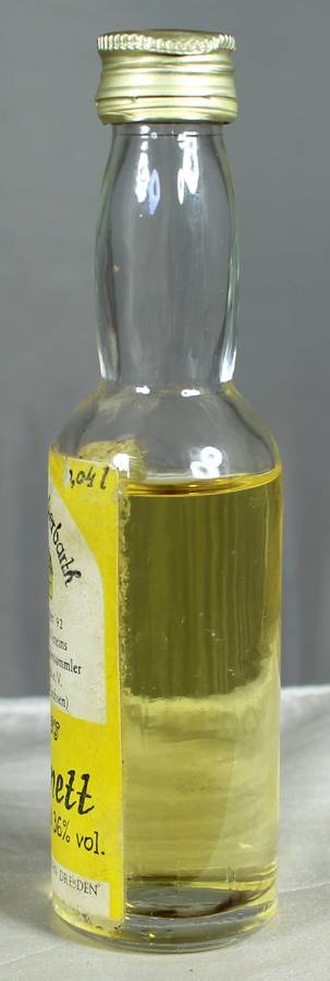 Mini liquor bottles - Schlob Wackerbarth - Kabinet weinbrand