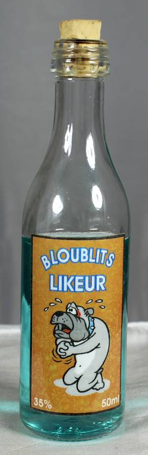 Mini liquor bottles - Bloublits liqueur