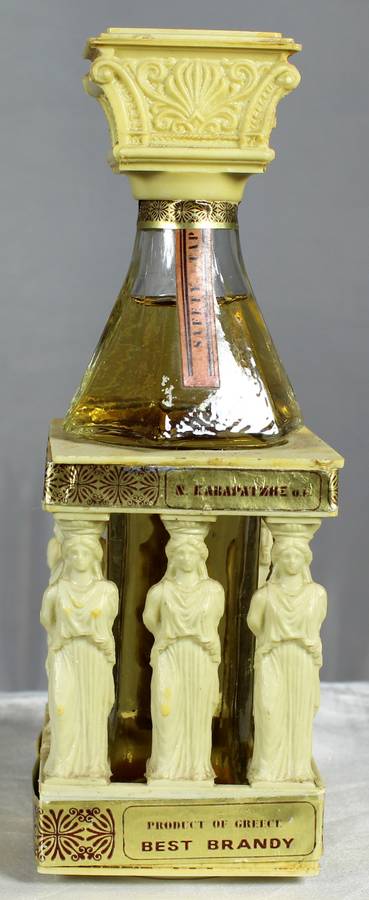Mini liquor bottles - Caryatides brandy